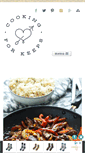 Mobile Screenshot of cookingforkeeps.com